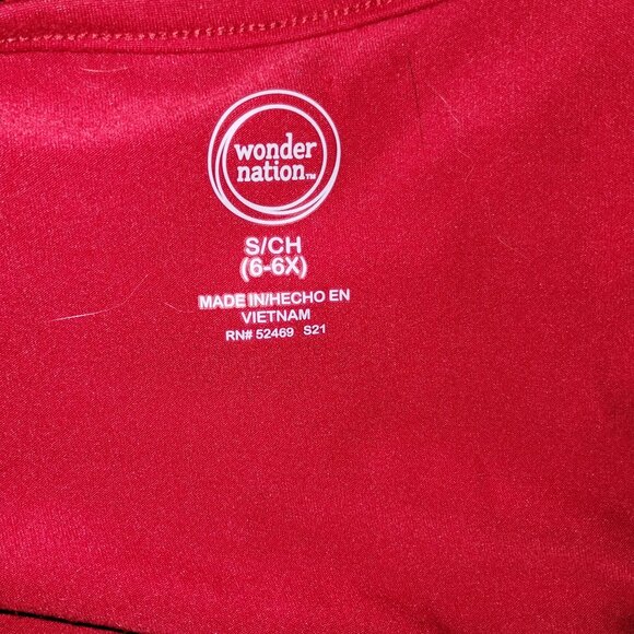 Red Sequined Fancy Girls Dress 6-6X - Picture 3 of 3